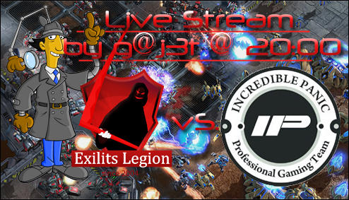 StarCraft II: Wings of Liberty - Стрим exL-vs-IP!