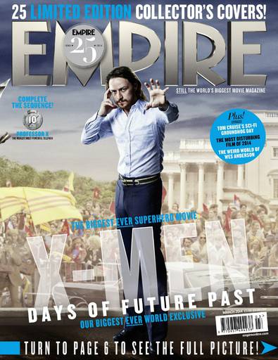 Про кино - 25 обложек журнала Empire с главными героями предстоящего фильма "Люди-X: Дни минувшего будущего"!