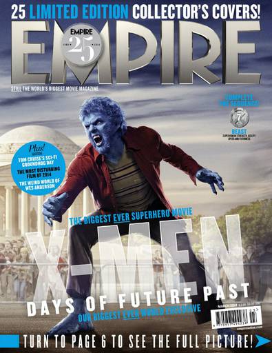Про кино - 25 обложек журнала Empire с главными героями предстоящего фильма "Люди-X: Дни минувшего будущего"!